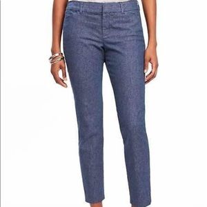 Mid-Rise Linen Blend Pixie Pants for Women